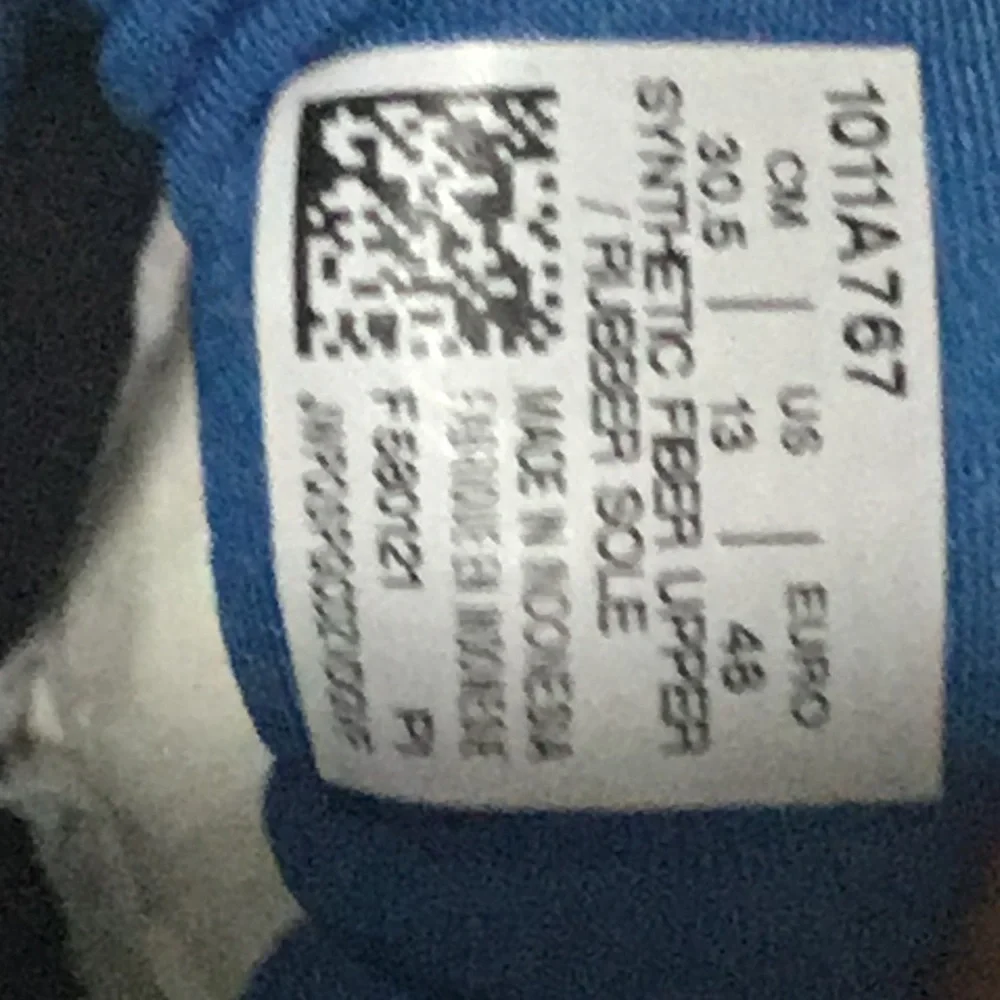 Asics Blue and Orange Sneakers Size 13